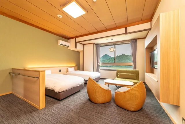 Superior, Twin Beds, Riverside, Oedo Onsen Monogatari Kinosaki Onsen Kinosaki 4/8