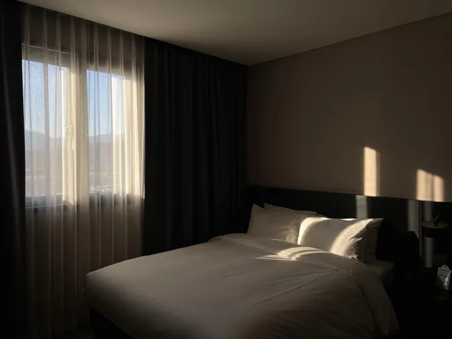 غرفة قياسية بسرير مزدوج، Rivertain Hotel Gyeongju 5/10