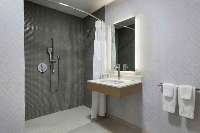 Suite, King Bed, Sofa, SpringHill Suites Lancaster Palmdale 8/10