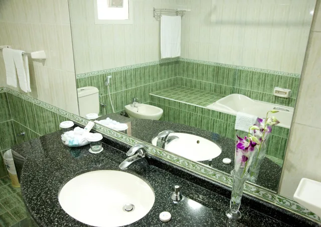 شاليه بسرير كينج بغرفة نوم واحدة، Green Mubazzarah Chalets 5/8