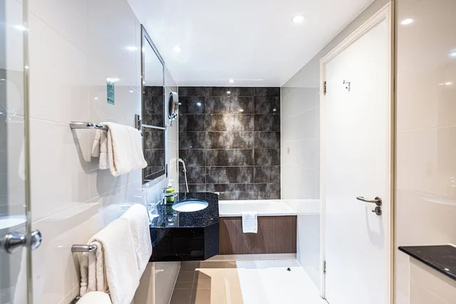 جناح بسرير فردي بغرفة نوم واحدة بمطبخ صغير، Holiday Inn London - Kensington High St. by IHG 4/4