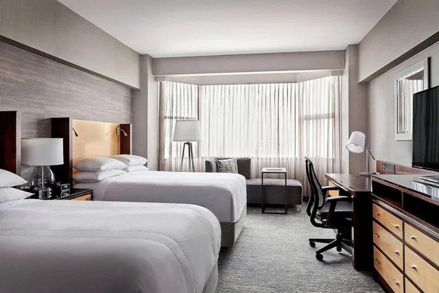 غرفة ديلوكس بسريرين مزدوجين، San Francisco Marriott Union Square 1/4