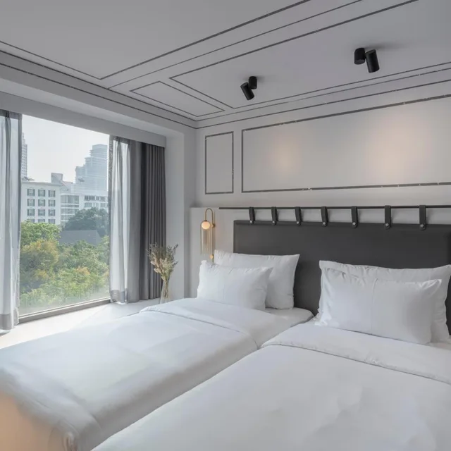غرفة ديلوكس بسرير فردي، Passa Hotel Bangkok 1/9