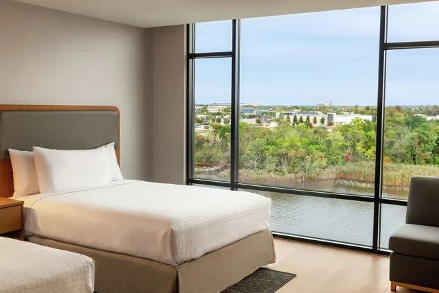 1 Bedroom, Suite, Queen Bed, Riverside، Homewood Suites By Hilton Wilmington Downtown 3/5