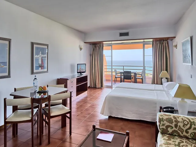 استوديو بسريرين منفصلين بإطلالة على البحر، Portobelo Vilamoura - Marina & Beach Apartment Hotel 1/3