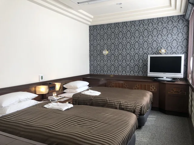 غرفة ديلوكس بسريرين منفصلين للمدخنين، Hotel Clio Court Hakata 1/7