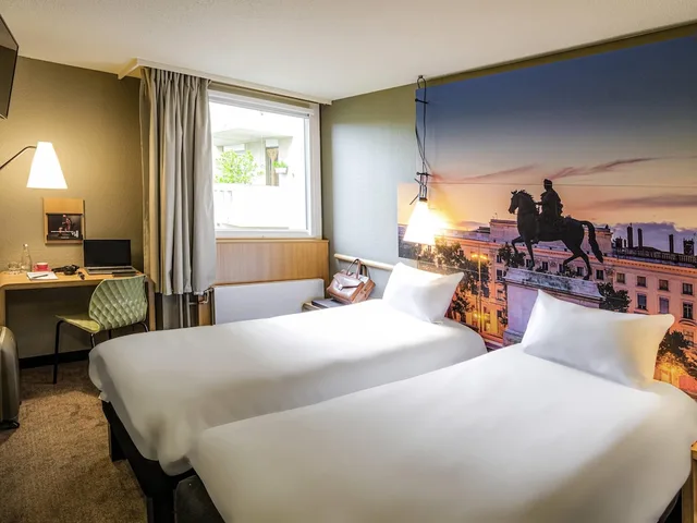 غرفة قياسية بسريرين منفصلين، Ibis Lyon Gerland Rue Merieux 3/8