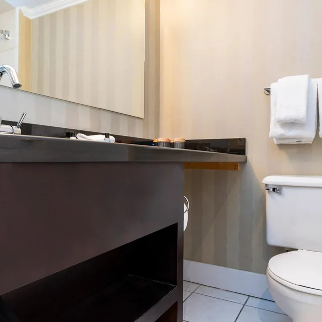 جناح استوديو بسرير كينج وسرير كوين بمطبخ صغير، Sandman Hotel Vancouver Airport 7/8