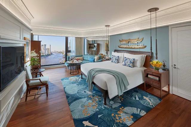 جناح ديلوكس بسرير كوين بغرفتي نوم، Mandarin Oriental Bangkok 2/3