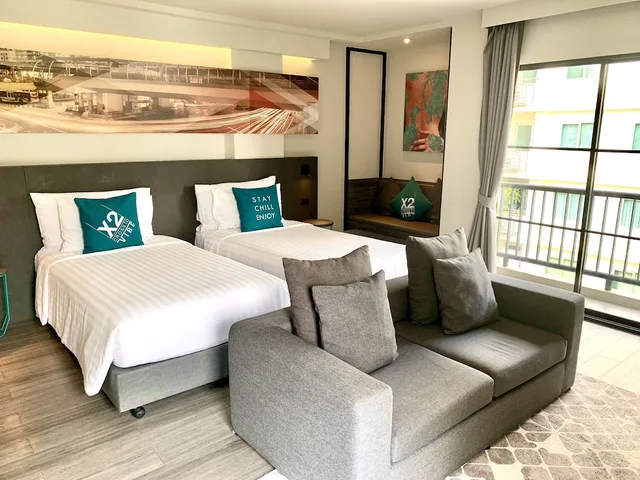 غرفة سوبيريور بسريرين منفصلين، Cross Vibe Bangkok Sukhumvit 2/7