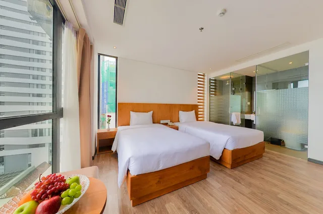 Deluxe, Twin Beds, Ocean View, Soho Boutique Da Nang Hotel 5/5