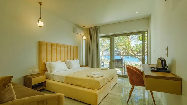 غرفة سوبيريور بسرير كوين بإطلالة على البحر مع أريكة، Preveza Beach 1/5