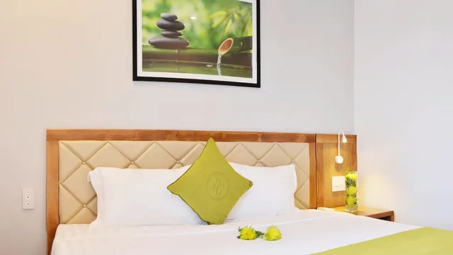 غرفة ديلوكس بسرير مزدوج أو سريرين منفصلين بإطلالة على المدينة، La Maison De Hang 7/8