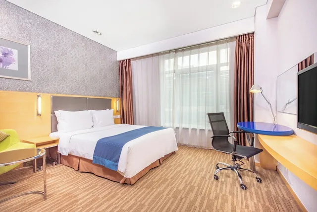 غرفة بسرير كوين لذوي الإعاقة، Holiday Inn Express Beijing Dongzhimen 2/4