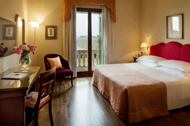 غرفة ديلوكس بسرير مزدوج، Villa Michelangelo Vicenza Starhotels Collezione 2/10