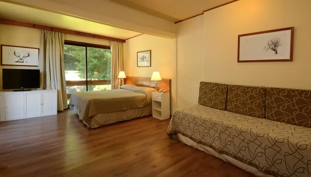 غرفة قياسية رباعية بسرير كوين وسريرين منفصلين، Soft Bariloche Hotel 4/7