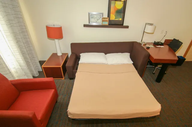 استوديو بسرير كينج مع أريكة، Residence Inn Newport News Airport 2/5