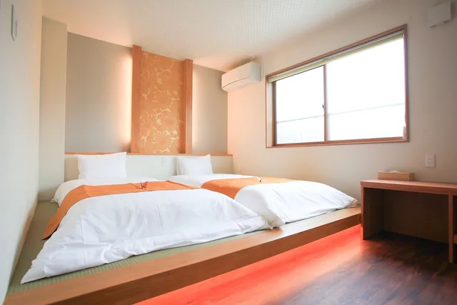 غرفة سوبيريور بسريرين منفصلين، Ichinomatsu Japanese Modern Hotel 2/3