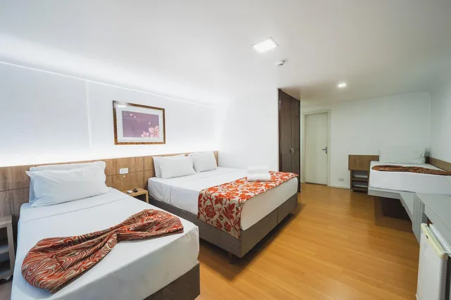 Superior, Quadruple, Multiple Beds، Hotel Dan Inn Curitiba By Nacional Inn 3/7