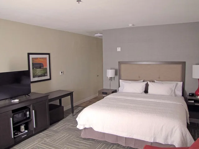 غرفة كبيرة بسرير كينج، Hampton Inn McPherson KS 1/3
