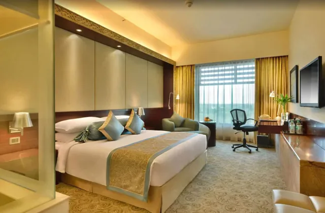 غرفة قياسية بسرير كينج، Crowne Plaza Ahmedabad City Centre 2/8