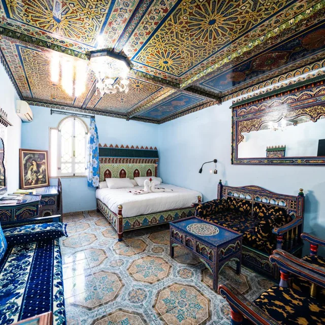 Chambre Quadruple، Moroccan House Hotel Marrakech 1/2