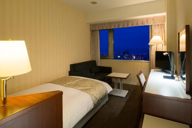 Semi Room, Single, Semi Double Bed، Aomori Hotel 1/1