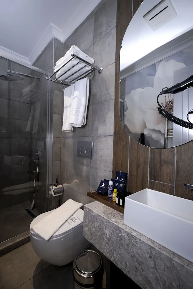 جناح رومانسي بسريرين كوين بغرفتي نوم مع أريكة، Oksijen Zone Hotels Uludag 2/2