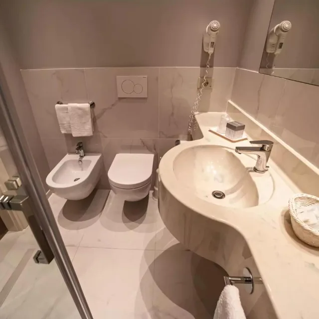 Room, Double Bed, Lateral Side Sea View، Negresco 6/6