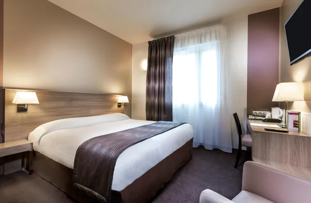 غرفة سوبيريور بسرير مزدوج، Hotel Campanile Metz Nord - Talange 4/10