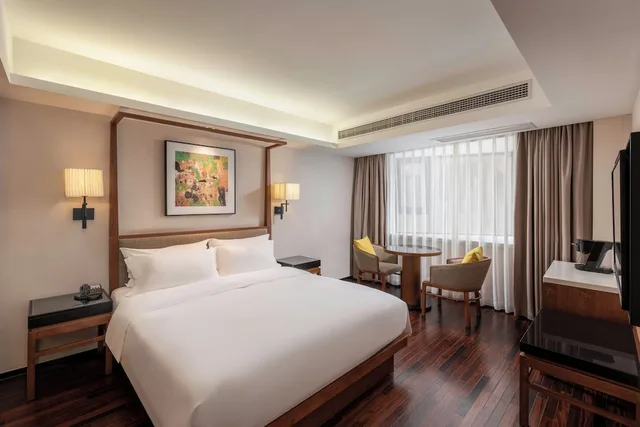 غرفة كلاسيكية بسرير كوين، SSAW Boutique Hotel Sanya (Da Dong Hai Branch) 2/4