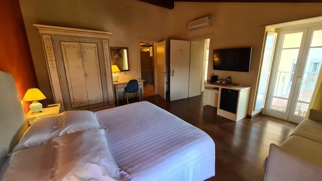 غرفة ديلوكس بسرير كينج، Hotel Piazza Vecchia 2/7