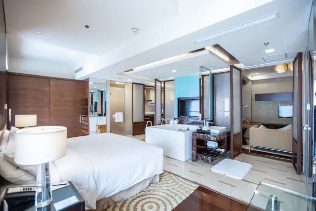 شقة بسرير كينج بغرفة نوم واحدة، The Imperial Mansion, Beijing Marriott Executive Apartments 5/5