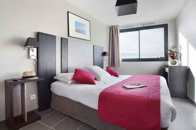 شقة بسرير كوين بغرفة نوم واحدة مع سرير سحّاب إضافي، Appart hotel Odalys City Marseille Centre Parc Chanot Velodrome 5/10