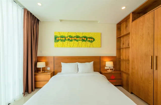 شقة بسريرين كوين وسريرين مزدوجين بإطلالة على المدينة بـ3 غرف نوم مع أريكة، Maple Hotel Apartment 2/4
