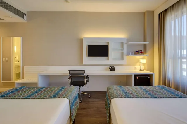 جناح بسريرين منفصلين، Quality Hotel Sao Caetano 4/5