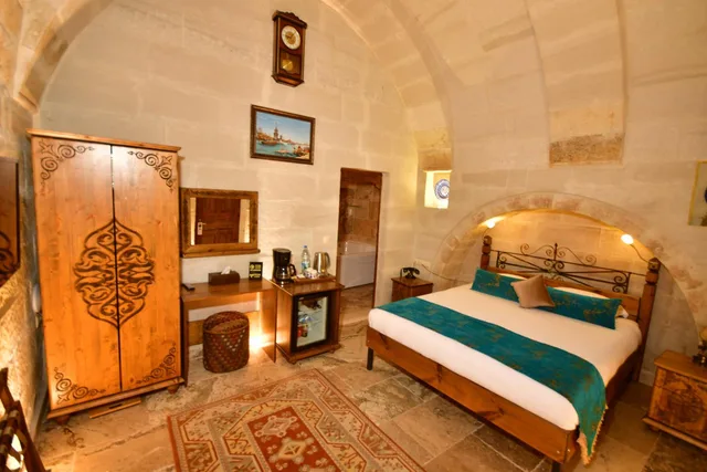 غرفة بسرير مزدوج بجاكوزي، Nostalji Cave Suit Hotel 2/10