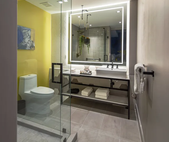 غرفة قياسية بسرير كينج، Hotel Indigo Miami Brickell 3/3