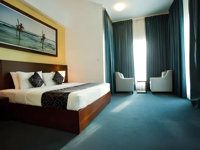 غرفة سوبيريور بسرير مزدوج أو سريرين منفصلين بإطلالة على البحر، Mirage Colombo Hotel 1/2