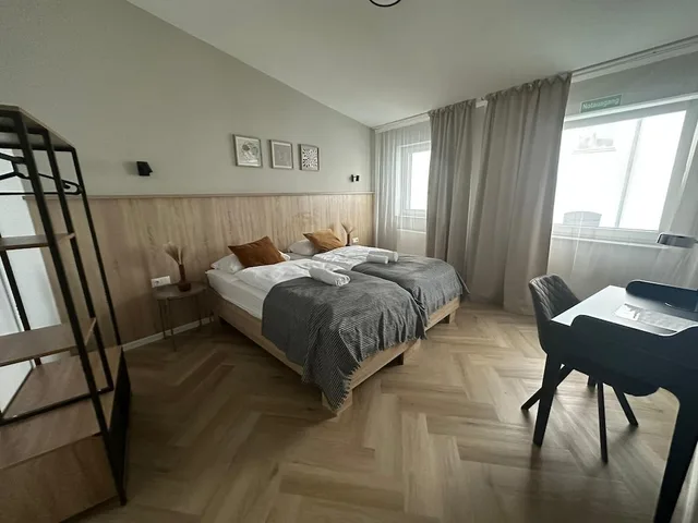 جناح استوديو ديلوكس بسريرين منفصلين، Apartment City Lenaustraße 1/4