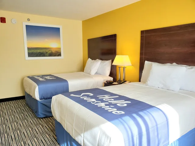 غرفة بسريرين مزدوجين في الطابق العلوي، Days Inn by Wyndham Atlanta/Southlake/Morrow 3/7