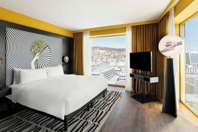 جناح بسرير كينج، RENAISSANCE ZURICH TOWER HOTEL 1/2