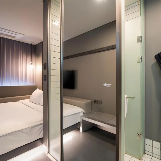 غرفة بسرير مزدوج، Hotel Cappuccino 6/6