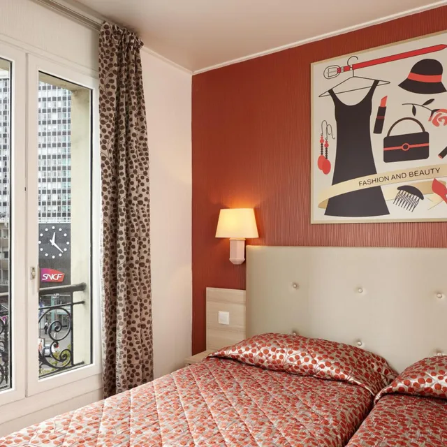 غرفة بسريرين منفصلين، HOTEL MIRAMAR 1/1