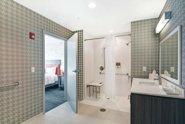 جناح بسرير كينج مع أريكة لذوي الإعاقة، Home2 Suites By Hilton Clarksville In 2/2