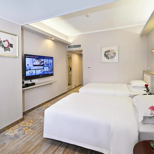 Indulgence, Style, Twin Beds, Panoramic Floor، Guangdong Hotel Zhuhai Ex Guangdong Regency 3/3