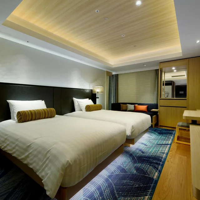 Superior, Twin Beds, Temple View، Osaka Excel Hotel Tokyu 1/10