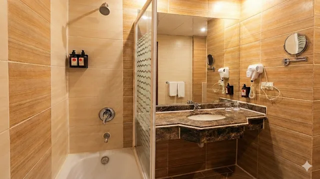 جناح عائلي بسرير كوين وسريرين منفصلين، Regency Plaza Aqua Park Spa Resort 10/10
