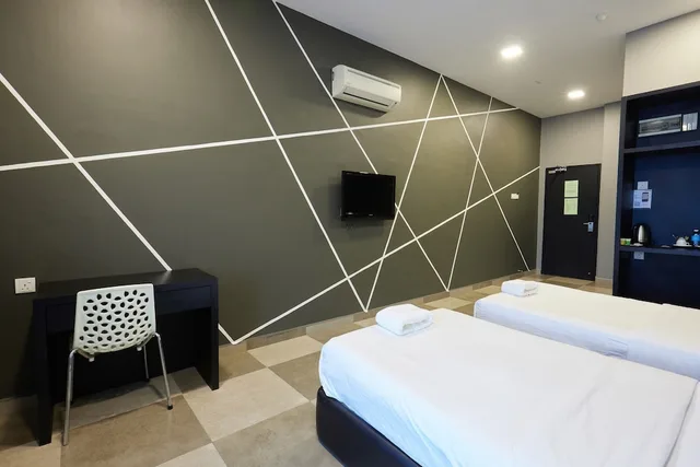 غرفة ديلوكس بسريرين منفصلين، Elite Hotel Muar 4/6
