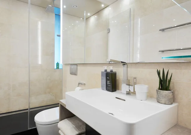 شقة ديلوكس بسرير مزدوج بمطبخ صغير، Derag Livinghotel Frankfurt 3/3